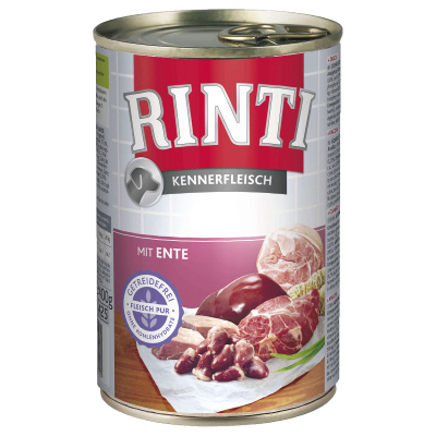 Rinti Kennerfleisch Ente 24x400g