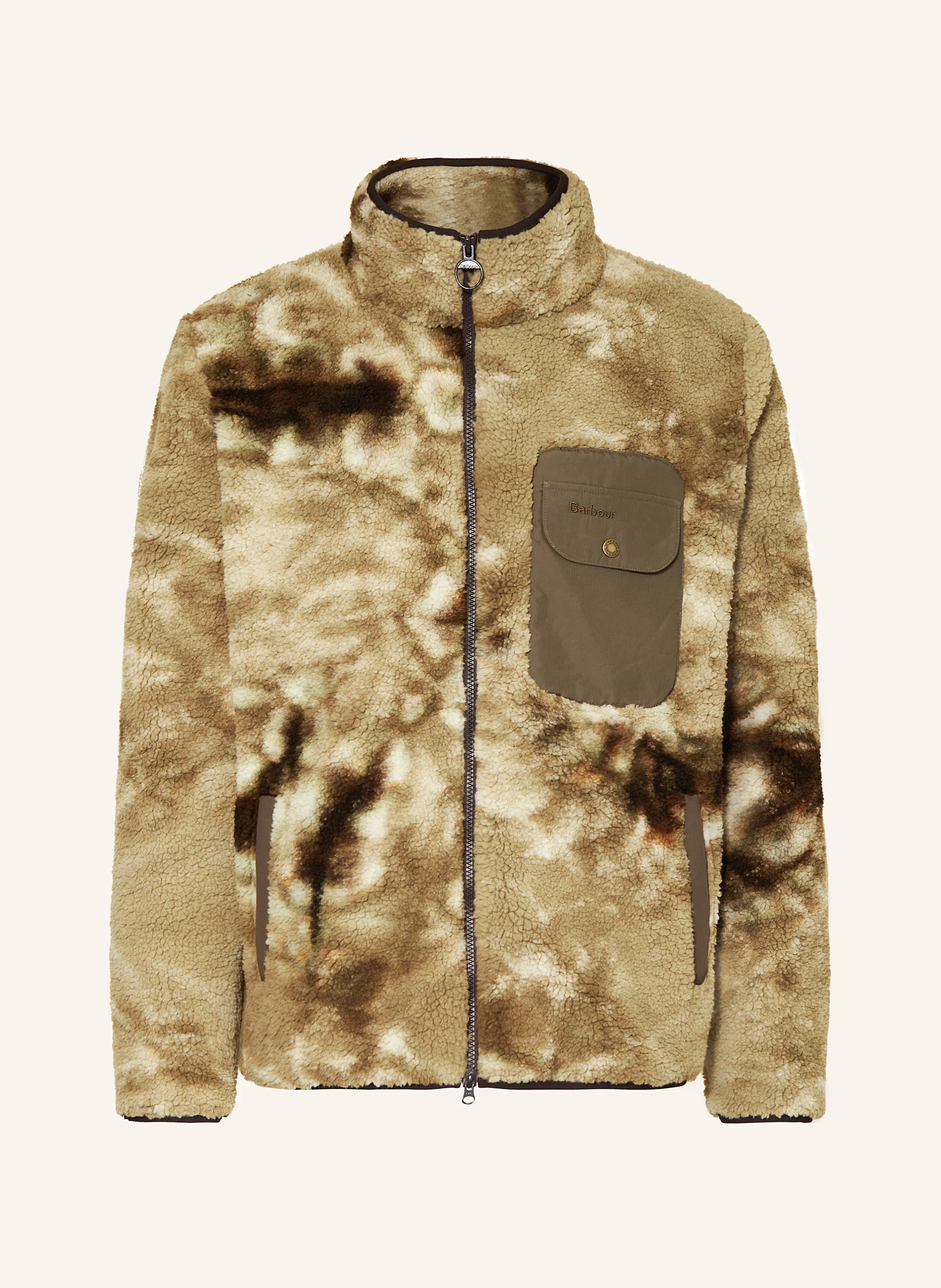 Barbour Teddyfell-Jacke MOOR