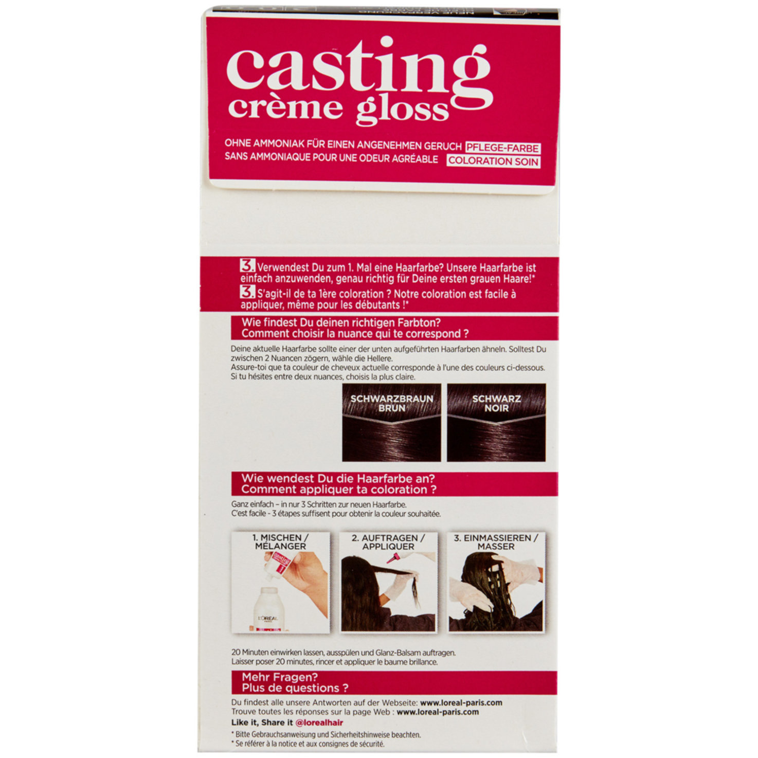 Casting Crème Gloss 200 Schwarzbraun