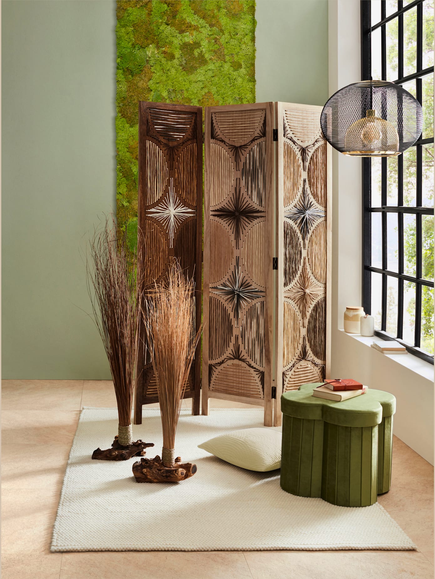 Tabouret forme de fleur tendance