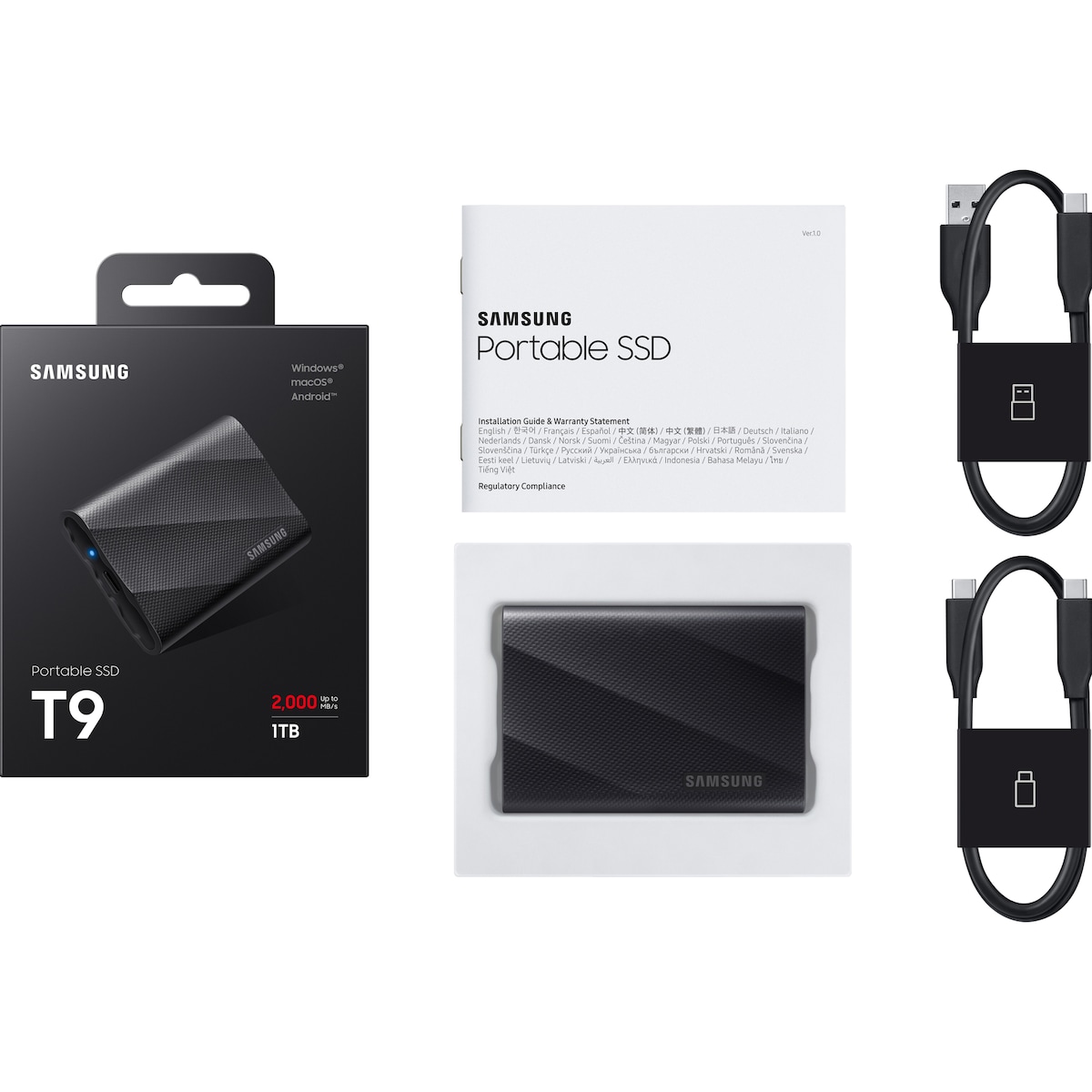 Samsung T9 1TB External SSD