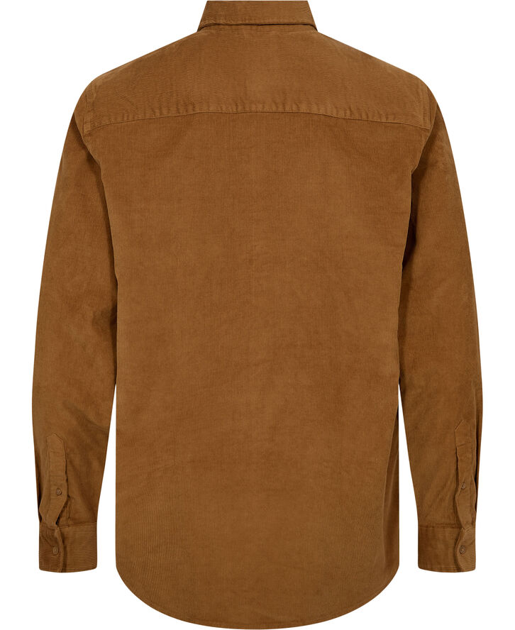 Magasin du Nord Collection Corduroy 1 shirt - Organic GOTS Cathay spice