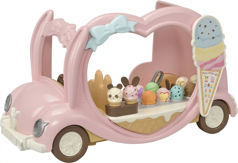 LE MARCHAND DE GLACE AMBULANT - SYLVANIAN COMMERCES