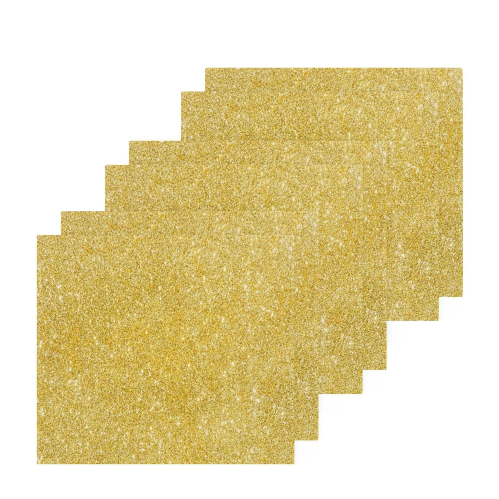 (20er Set) 33x33cm Einweg Servietten Party Tisch Dekoration - Gold