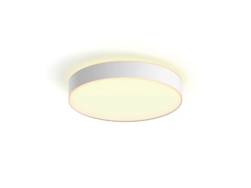 Philips Hue White ambiance Enrave Large - Loftslampe - LED - 33.5 W - klasse F - varmt til køligt hvidt lys - 2200-6500 K - hvid