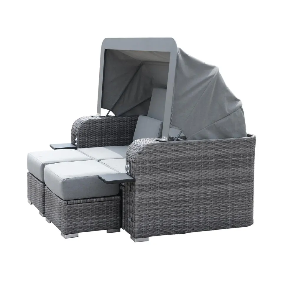 HOME DELUXE loungeset HOLBY met regenhoes
