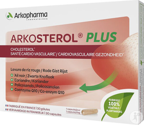 Arkopharma Arkosterol Plus 30 Gélules