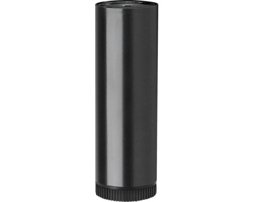 Tarrox ronde tafelpoot, 19 cm diameter, 60 mm in hoogte verstelbaar, zwart