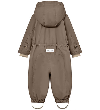 Mini A Ture Flyverdragt - Wisti Fleece - Morel Grey