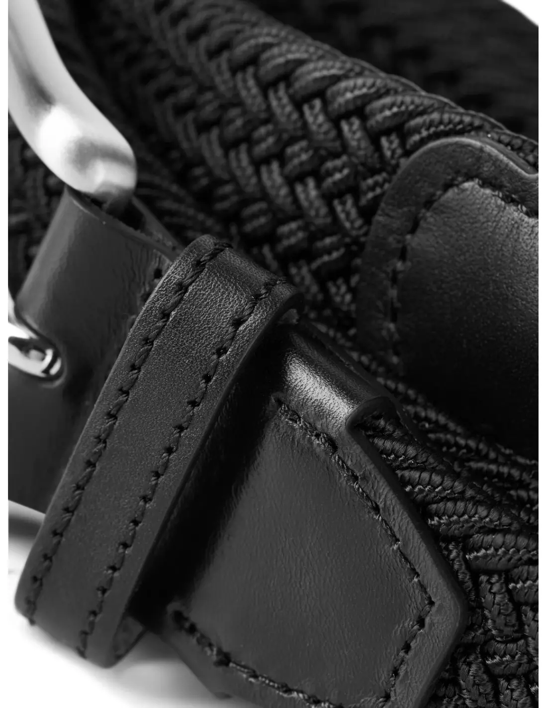 JACK & JONES Ceinture synthétique noire- Ceintures Noir