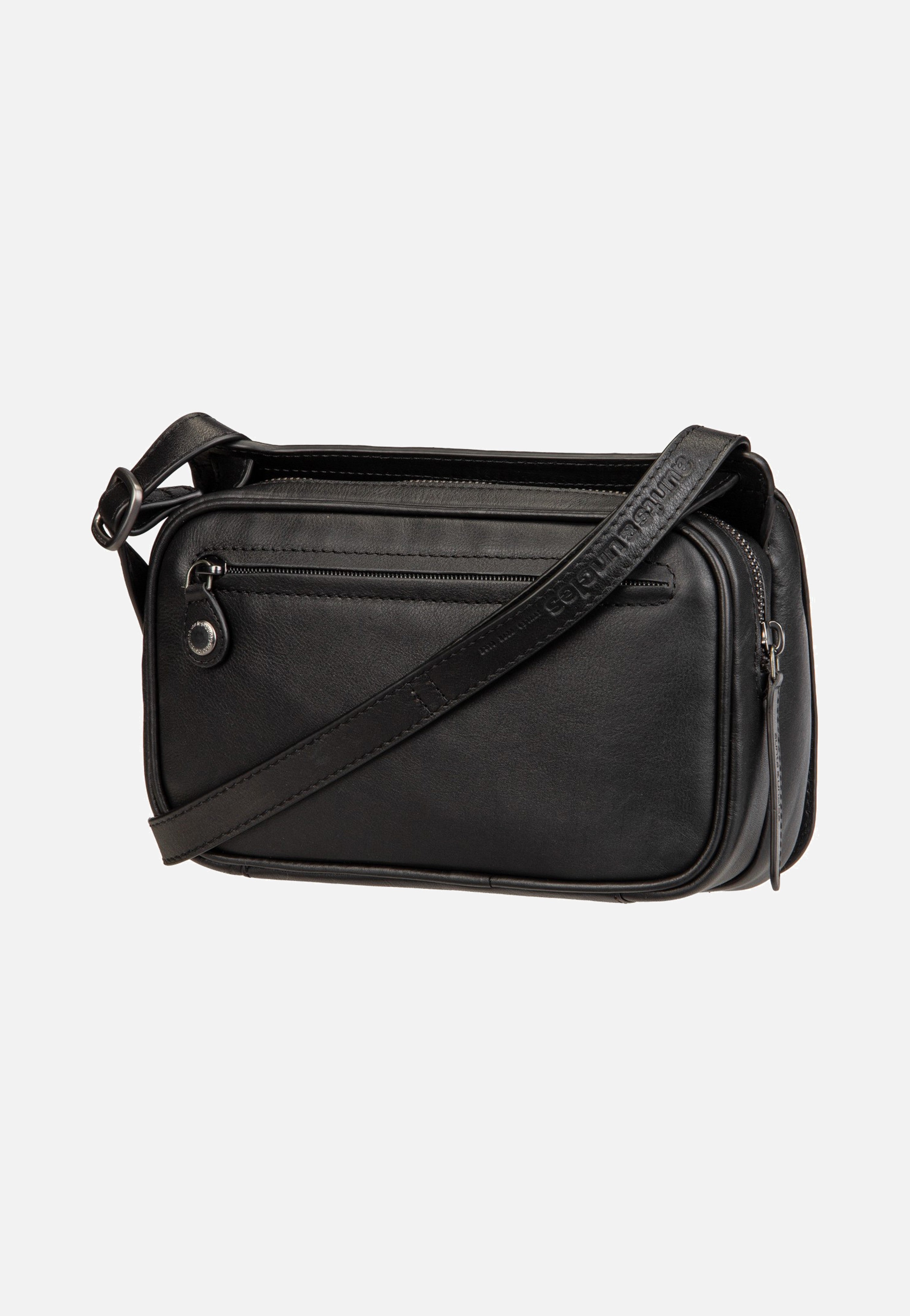 Magnolia Jet Black  - Crossbody Bag
