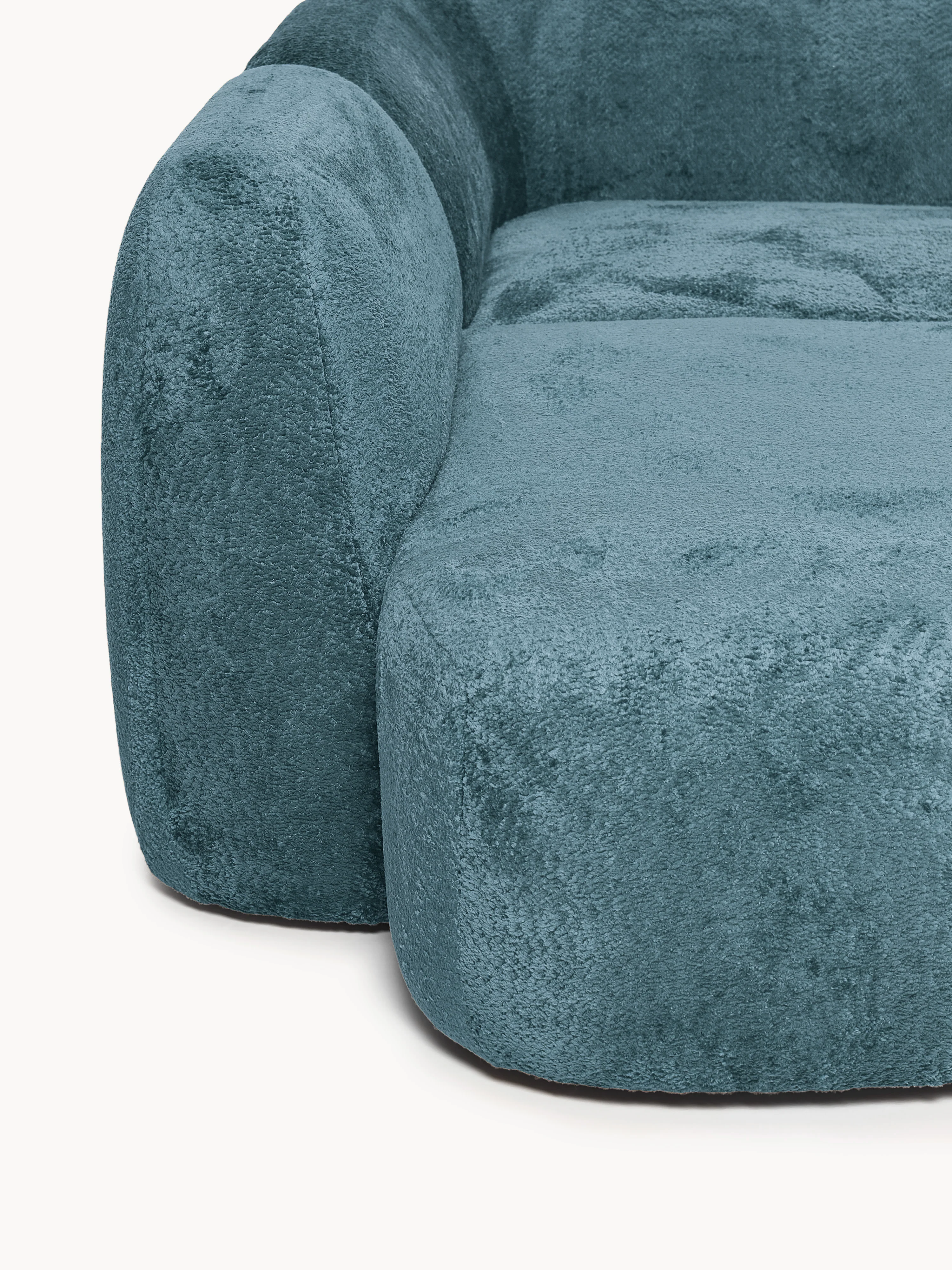 XL modulaire teddy bouclé bank Wolke