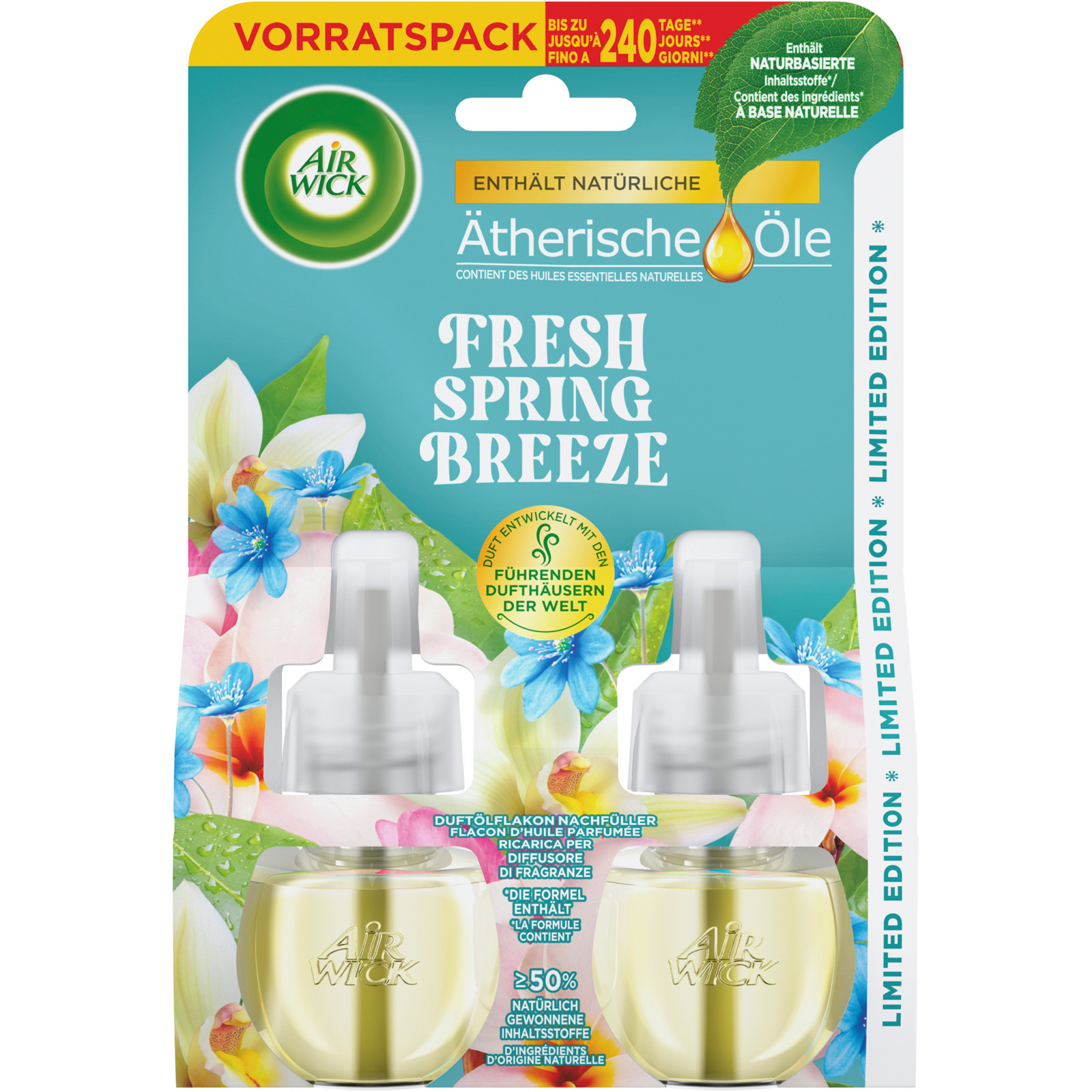 Airwick Duftstecker Fresh Spring Breeze 2 x 19 ml