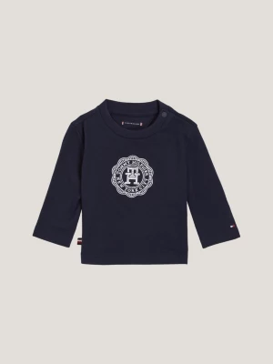 Camiseta Relaxed com Estampa Monograma TH