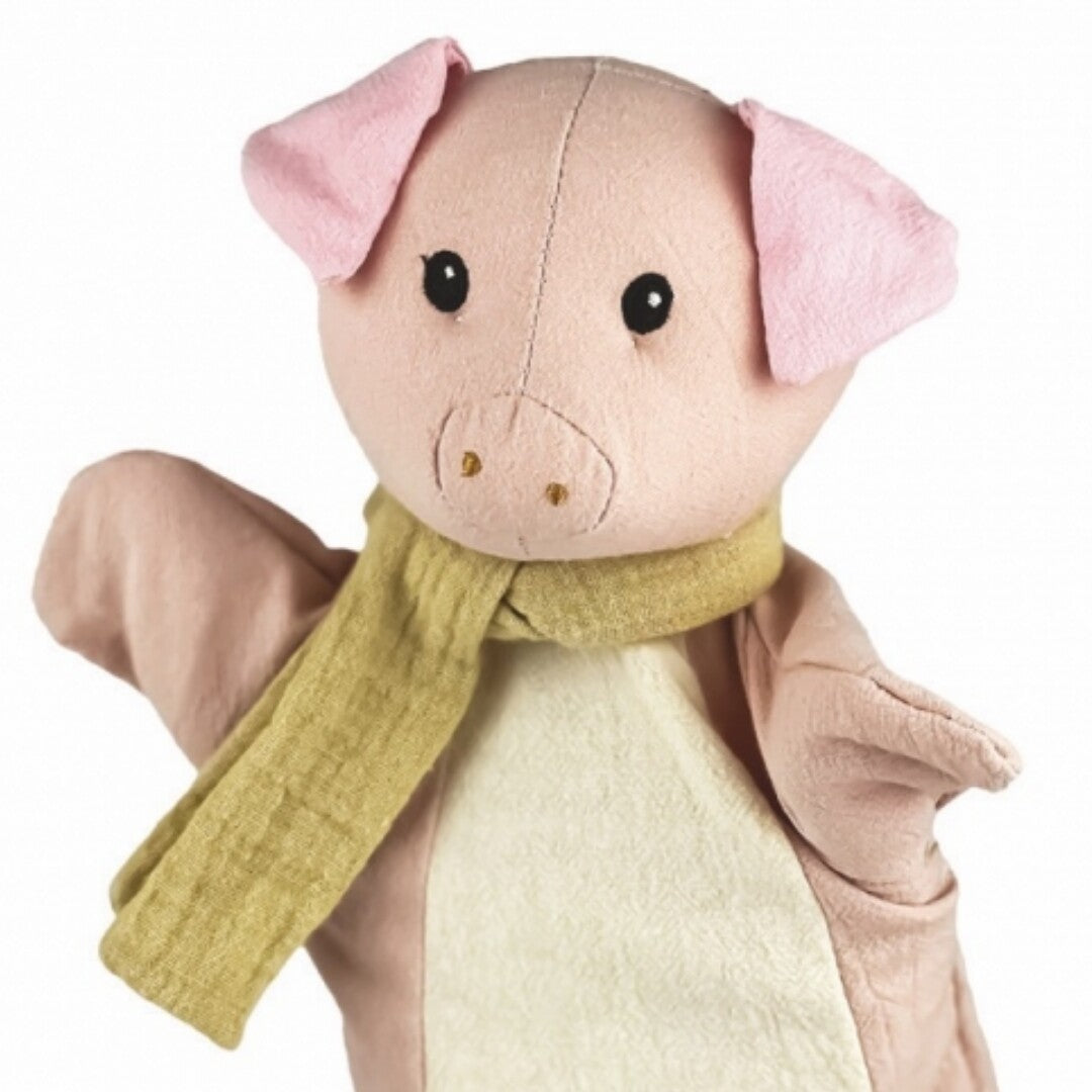 Egmont toys handpop varken met sjaal