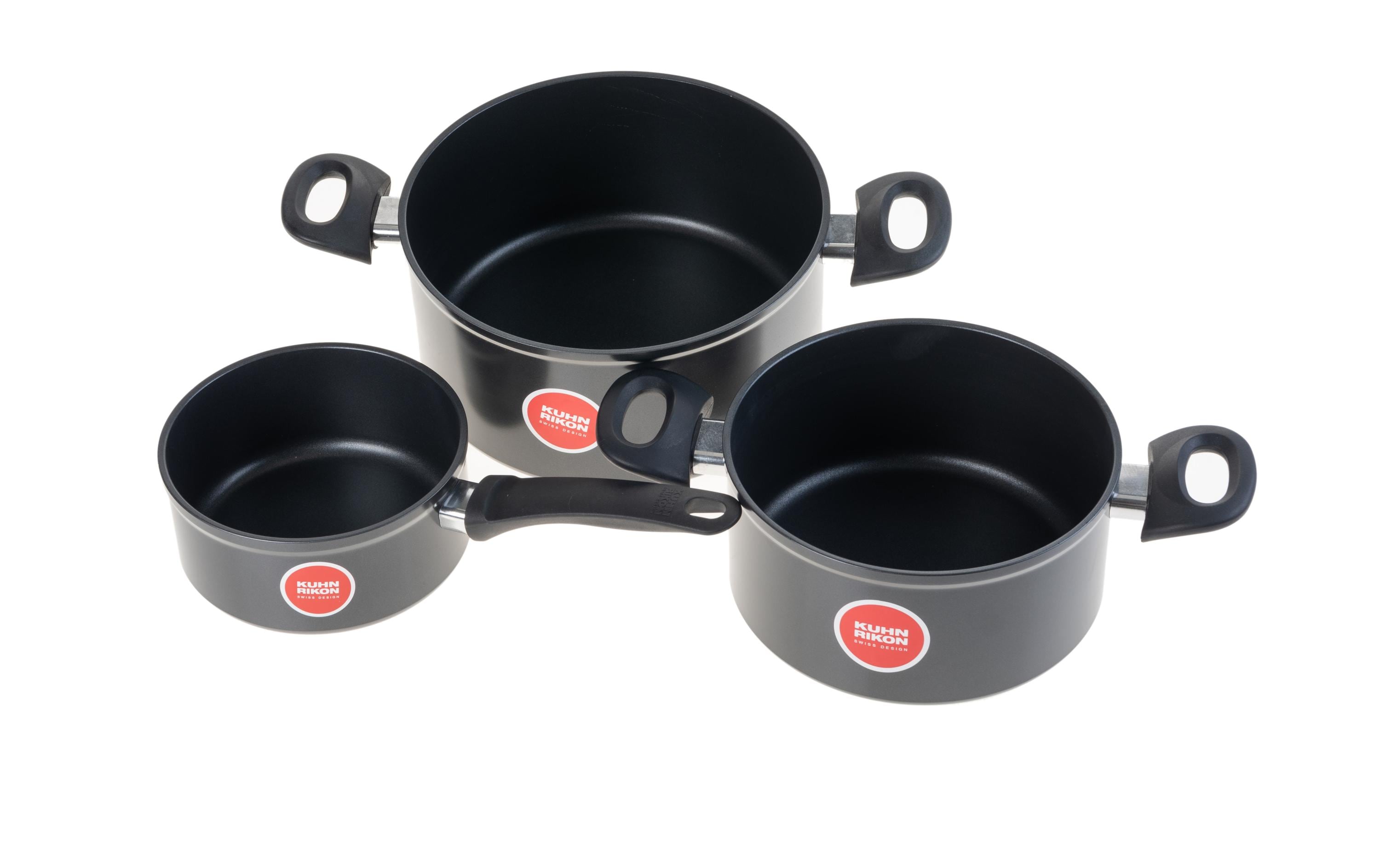 Kochtopf-Set Easy Induction 3-teilig<br>Kochgeschirr Set (1.5/3/5 Liter)