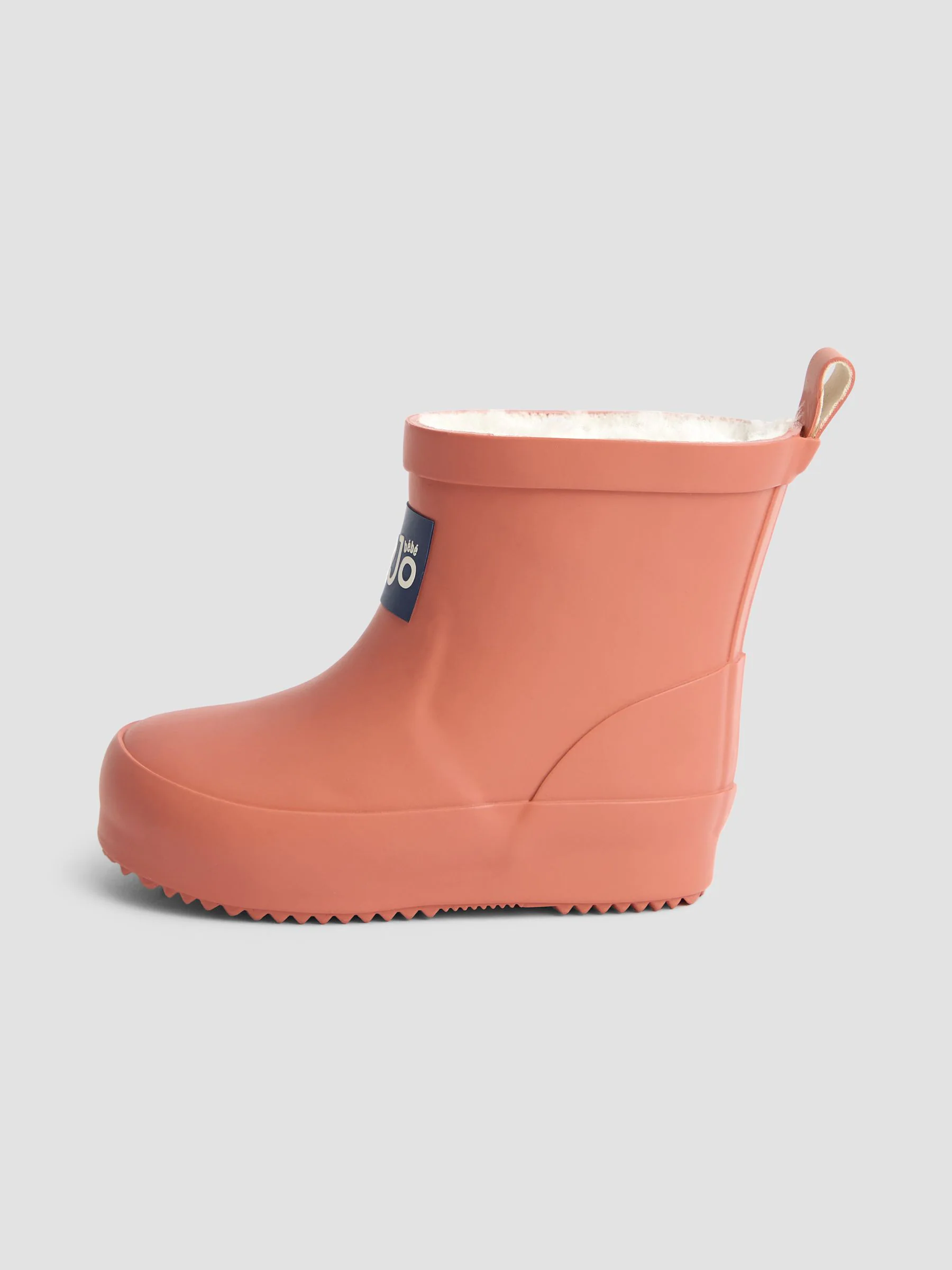 Roestbruin - JoJo Maman Bébé Short Cosy Lined Wellie Boot