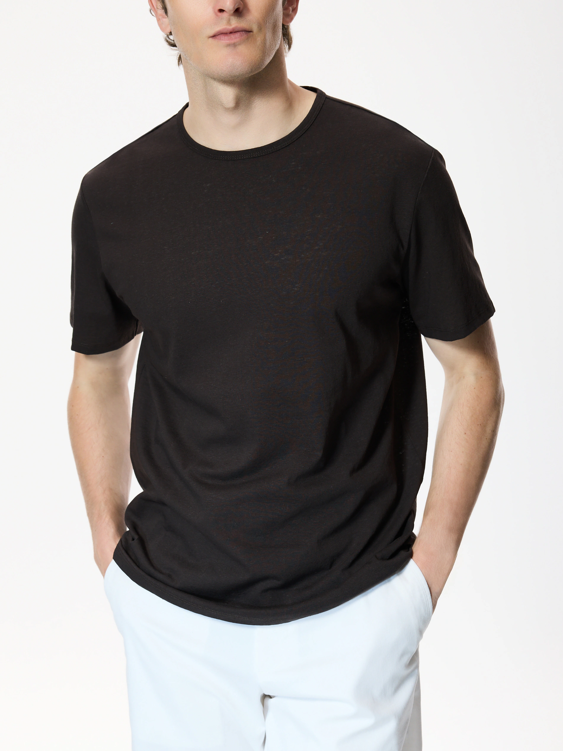 Leinen-T-Shirt
