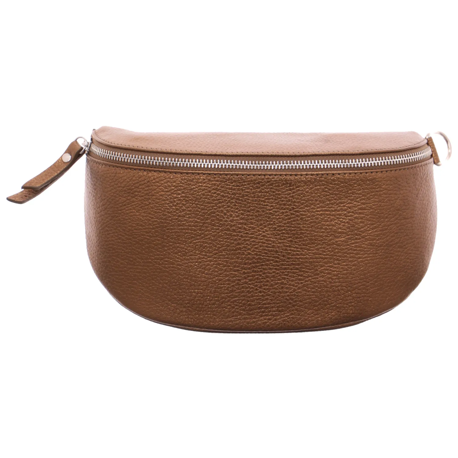 Gürteltasche / Bodybag Bronze Leder