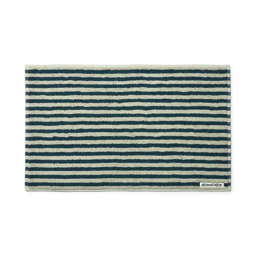 Bongusta Naram Bademåtte, Sea Foam & Deep Teal 50x80 cm