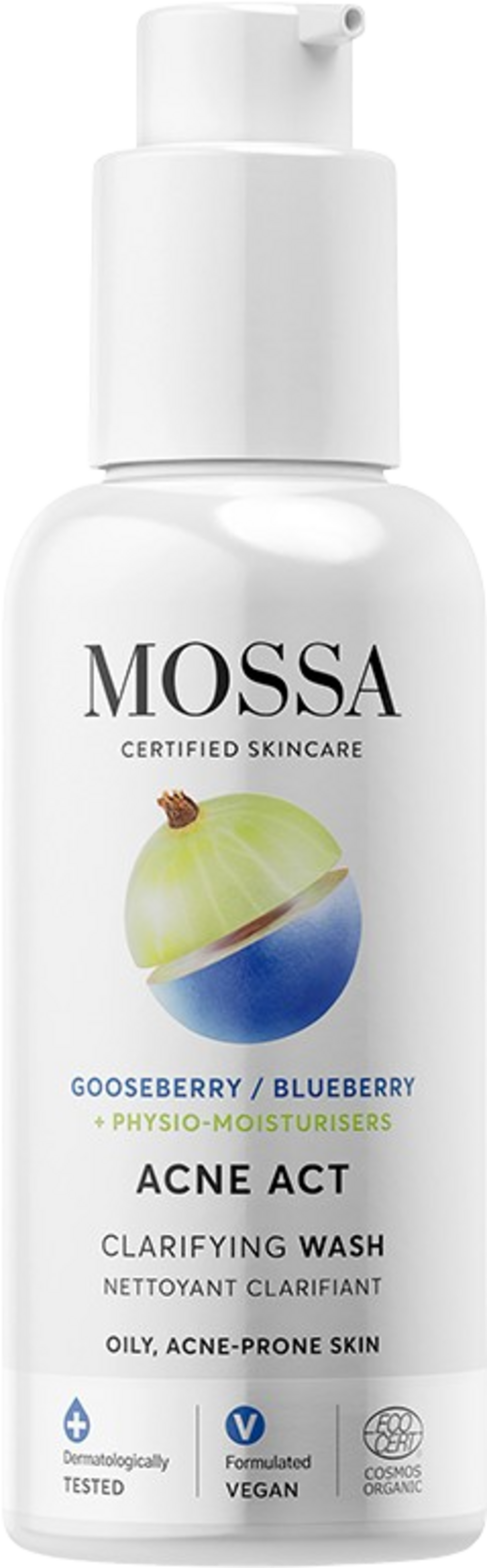 MOSSA  Acne Act Claryfing Wash, 140 ml
