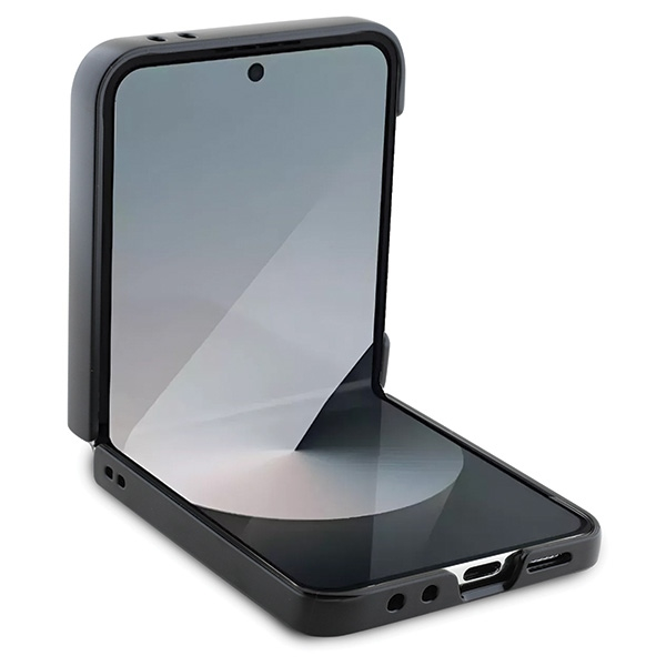 Samsung Galaxy Z Flip7 FE / Z Flip6 Hardcase Hülle Iconic Petit Pique (LCHCZF6PVCK) - Schwarz