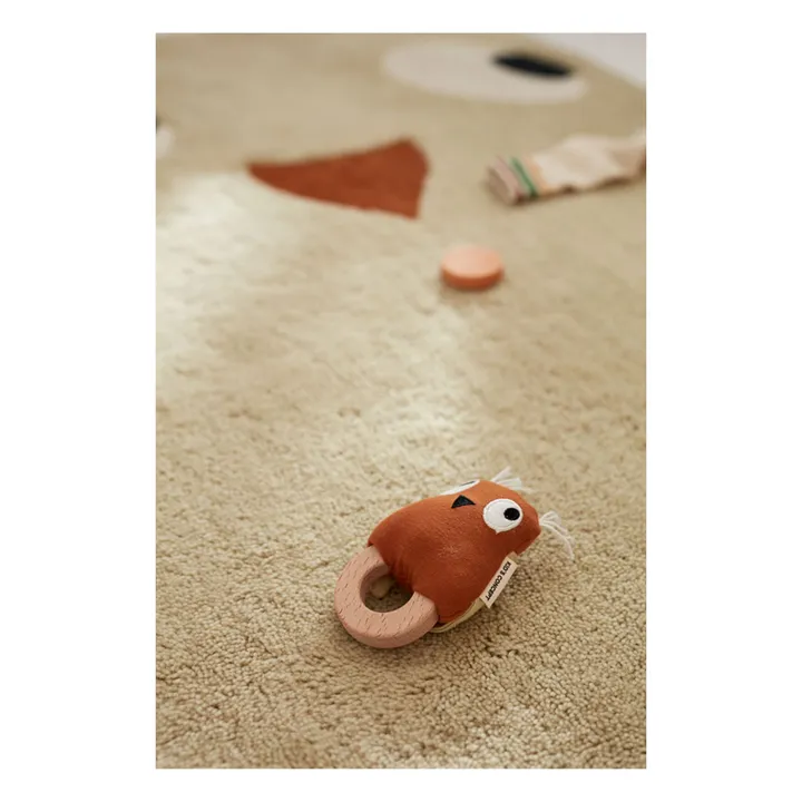 Kid's Concept Hochet Chouette Edvin | Rouille