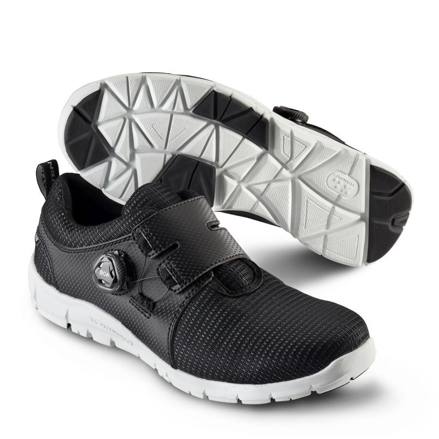 Arbeidssko Kiowa BOA® Black Low – Elten