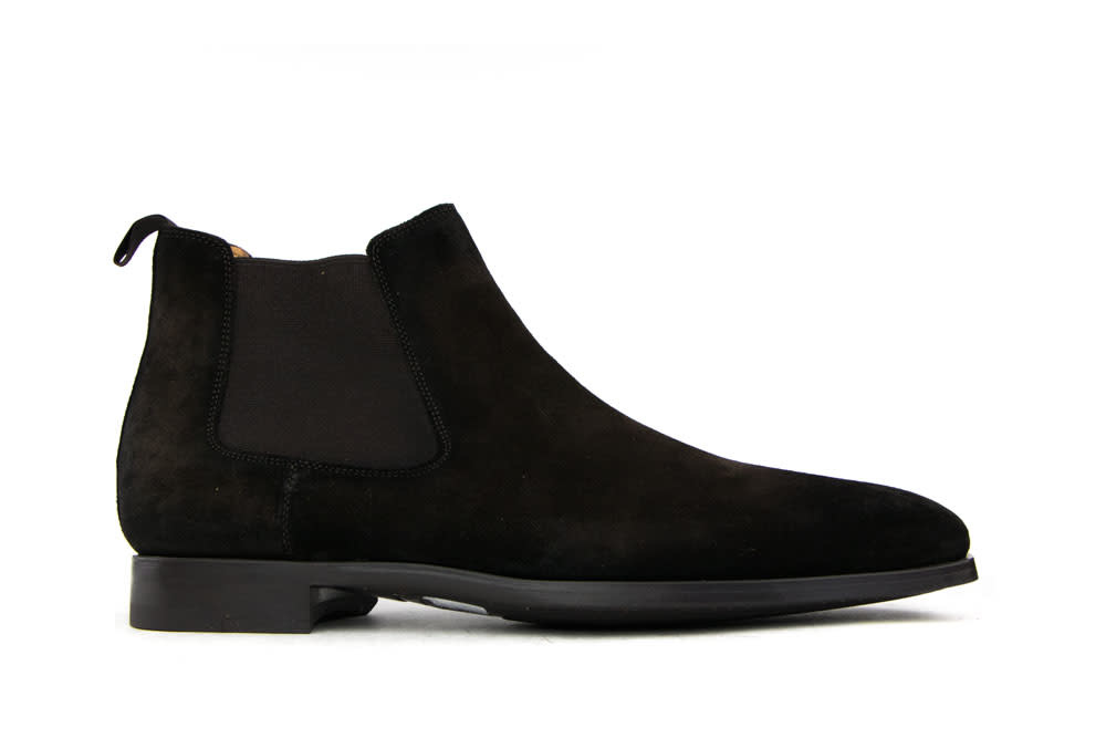 Magnanni  Shaw II Chelsea Crostidifu Bruin Suede