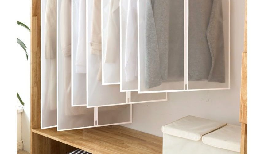 Sabam - Transparante kledingstofhoes (verschillende designs) / Set
