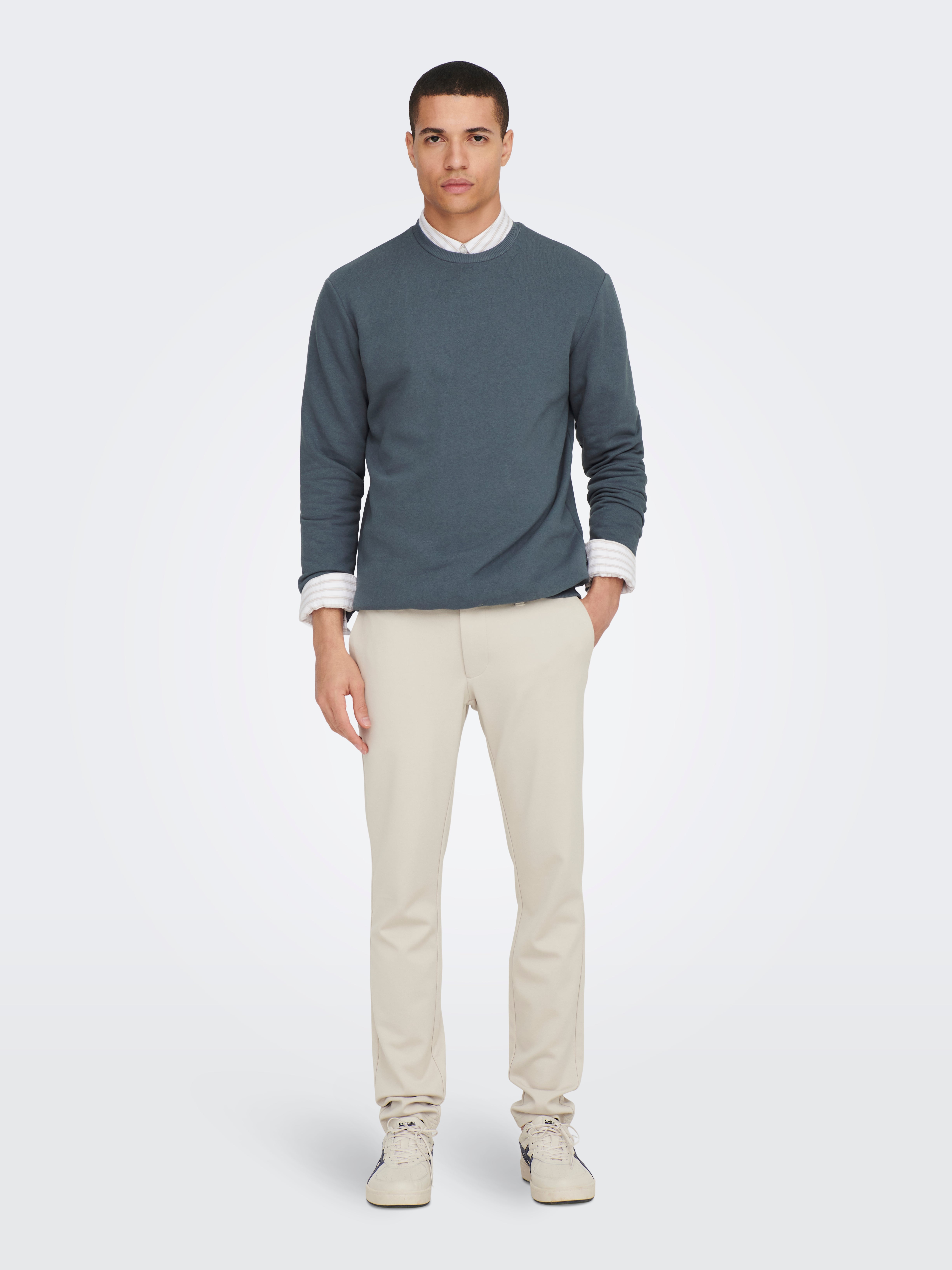 ONSMARK Slim Fit Chino Hose Moonstruck