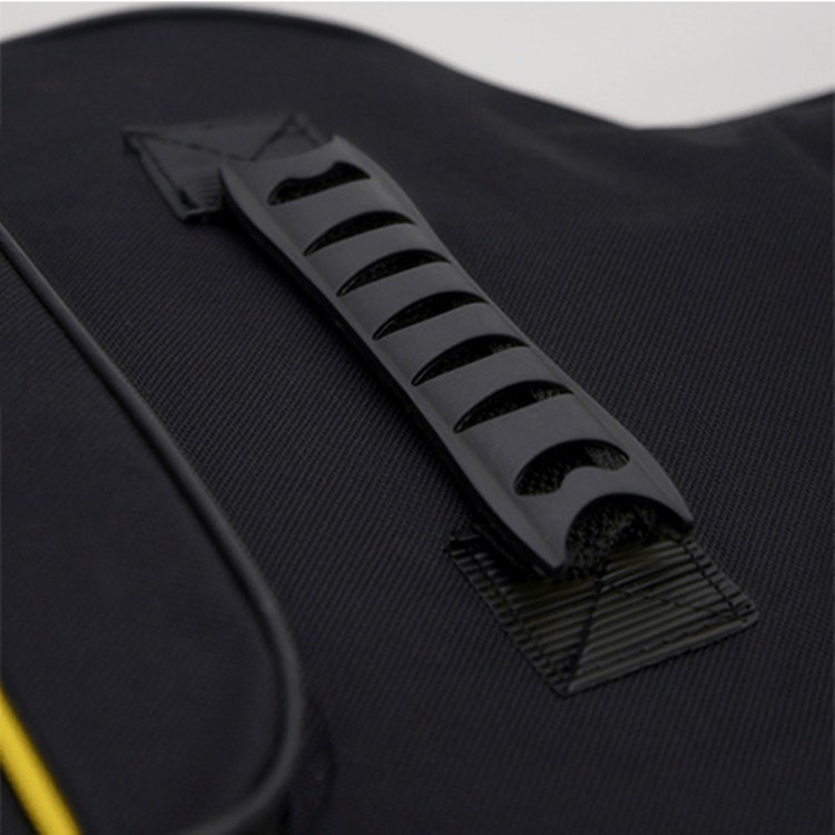 (105x42x12cm) Gepolsterte Gitarren Abdeckung Wasserdichte Tasche mit Tragegurt - Schwarz