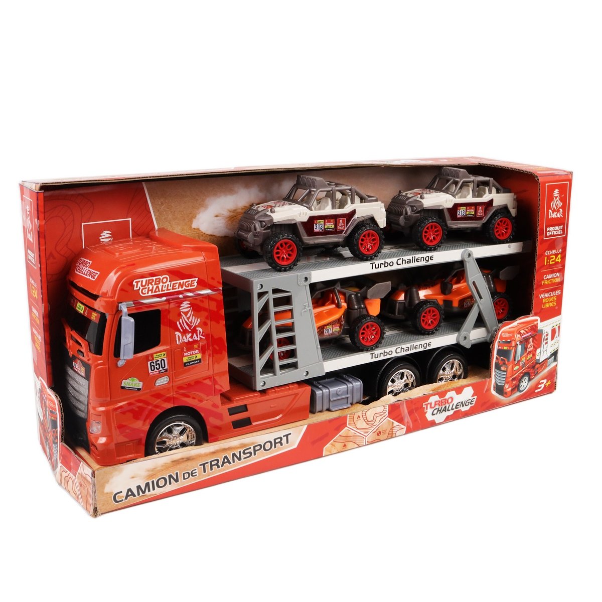 Camion de transport Dakar rétrofriction