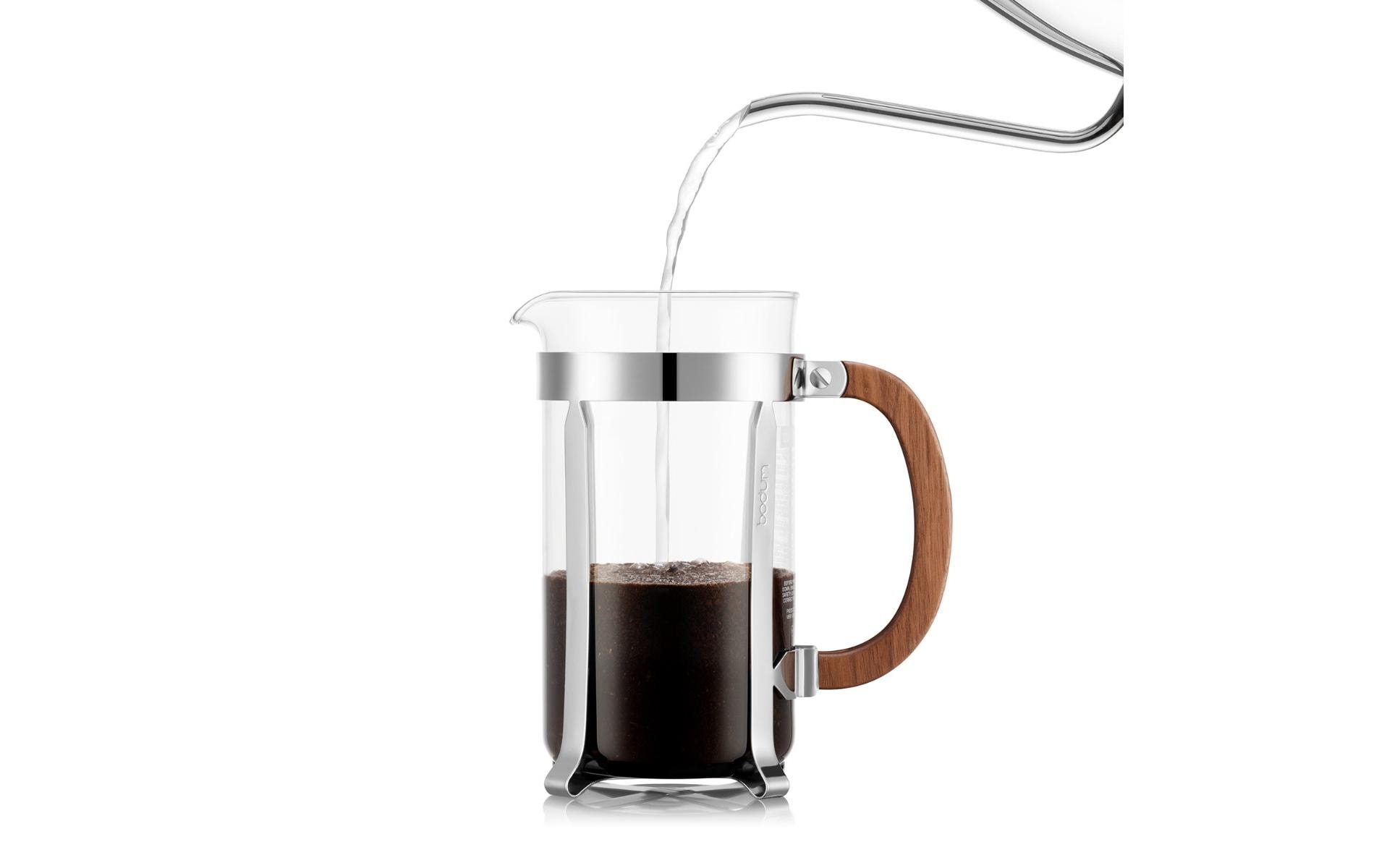 Kaffeebereiter Chambord Verchromt, Silber, 1 lManuelle Kaffeemaschine, 8 Tassen