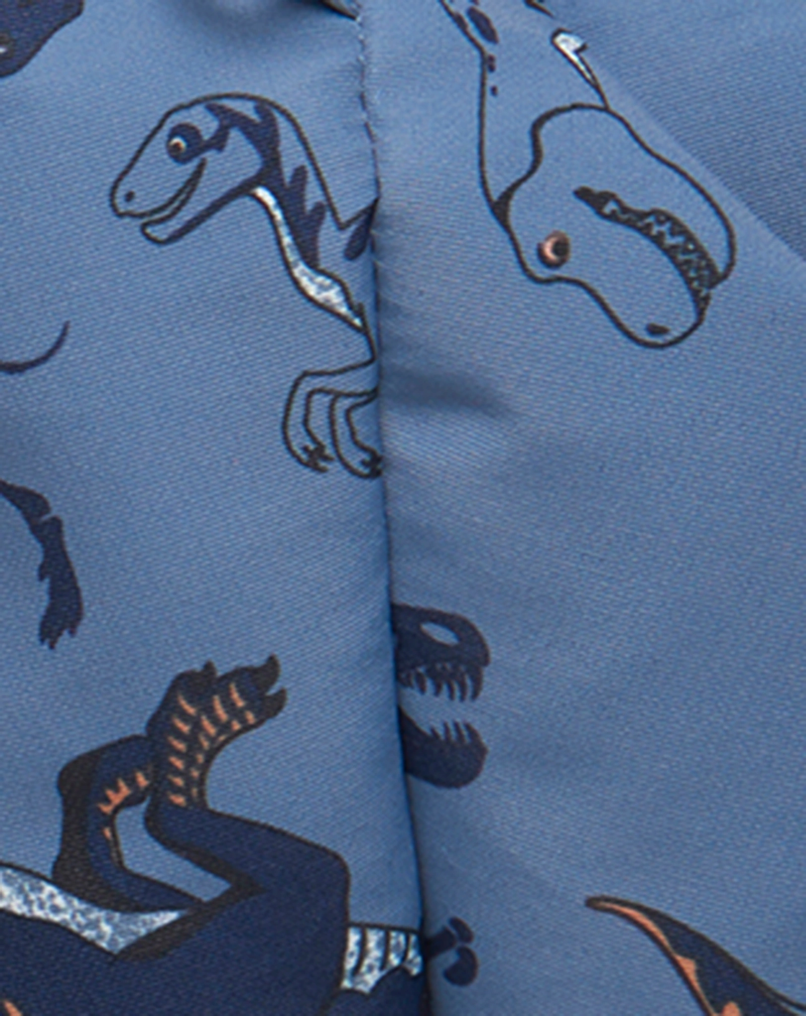 Baby-Winterschuhe DINOHERDE gefüttert in china blue