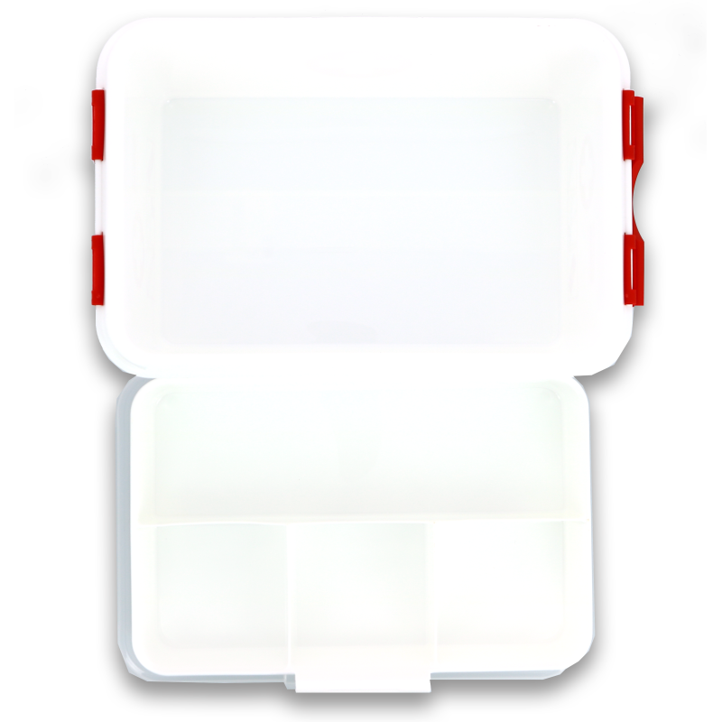 Boite Rangement Pharma Sunware 6L PP Opaque Blanc Avec Trieur Separateur