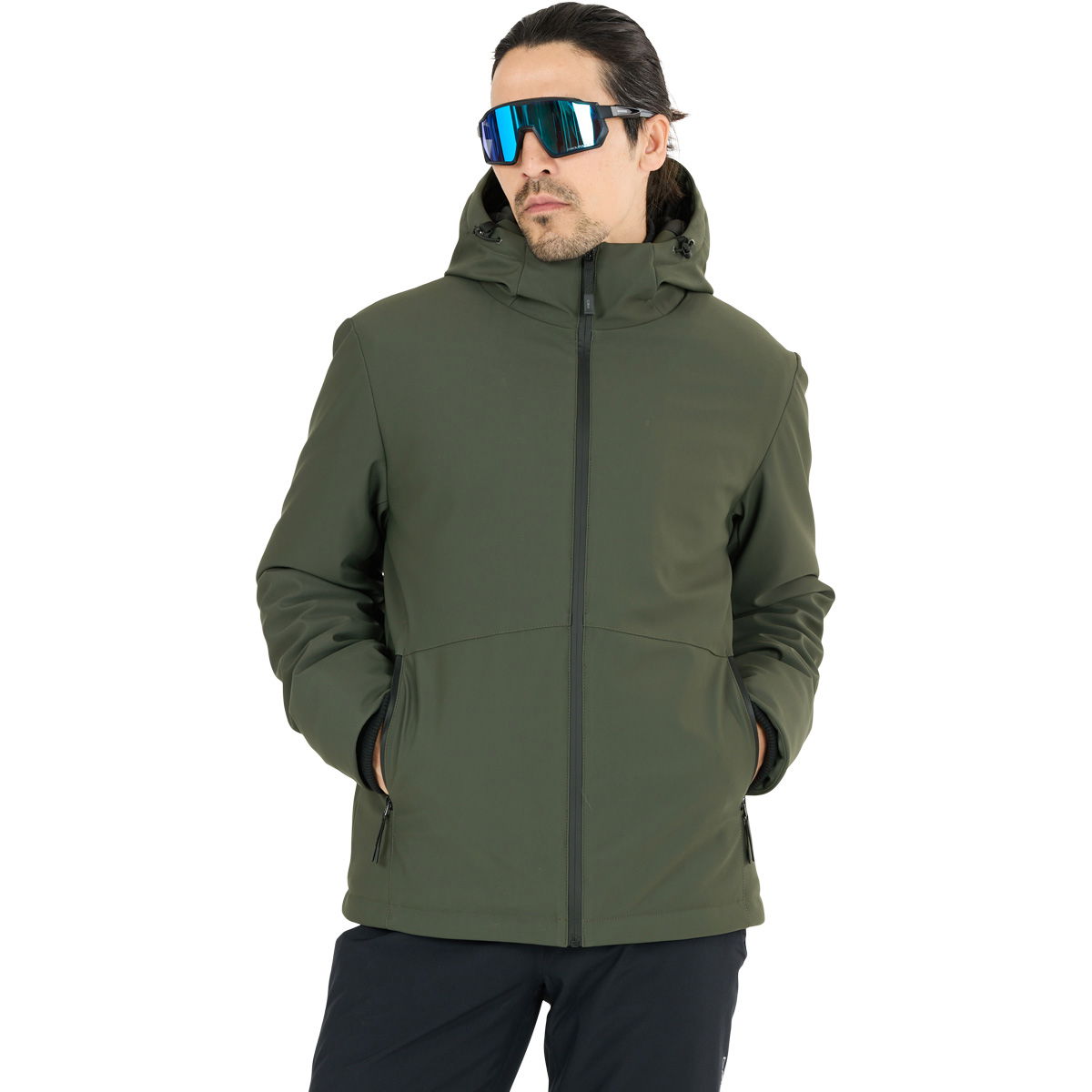 CMP Down Fix Hood Jakke Herre