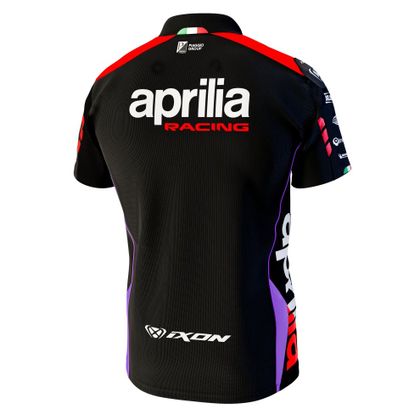 Polo Ixon PO1 APRILIA 24 - Noir / Rouge