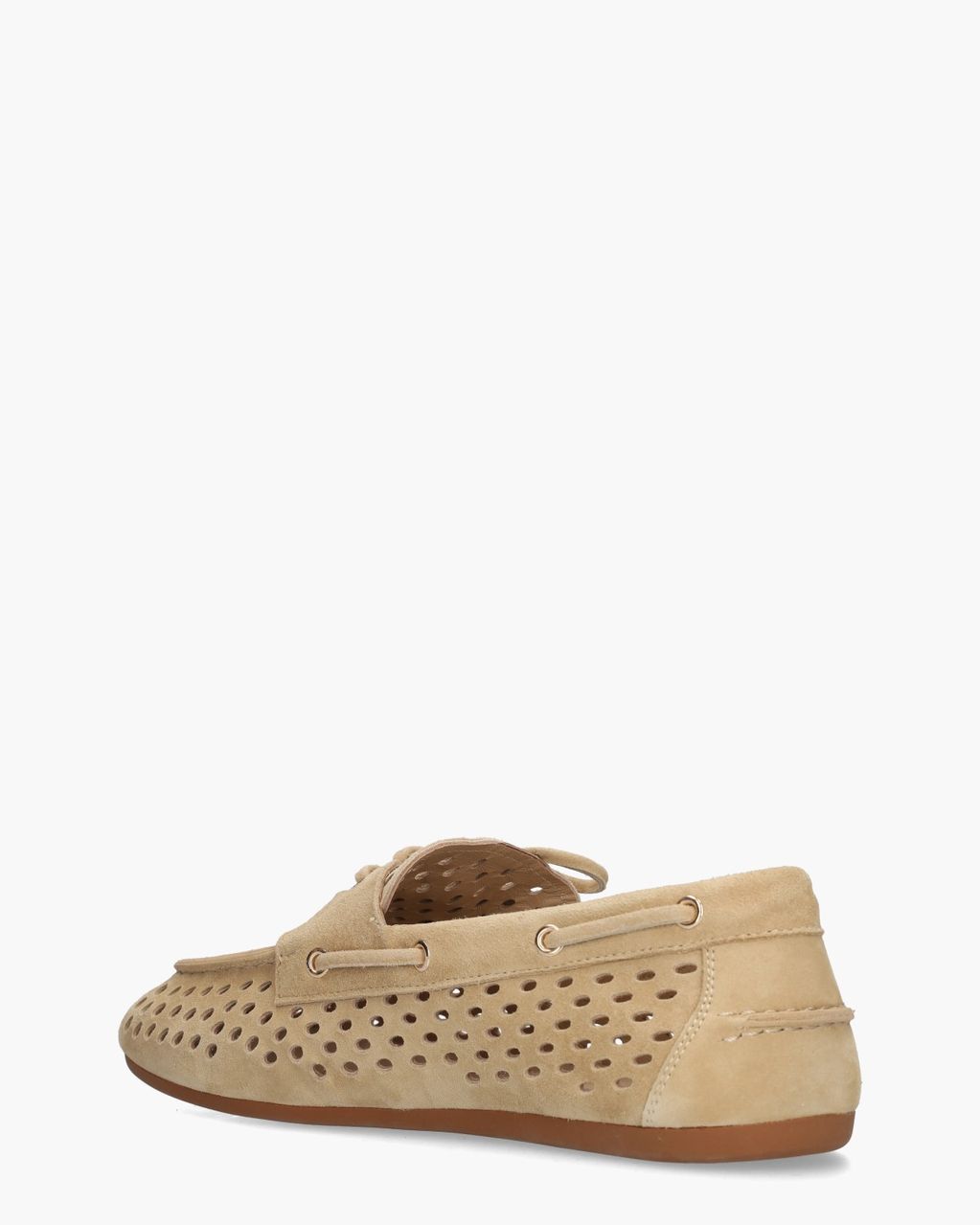 Toral Karmel Beige Dames Veterschoenen