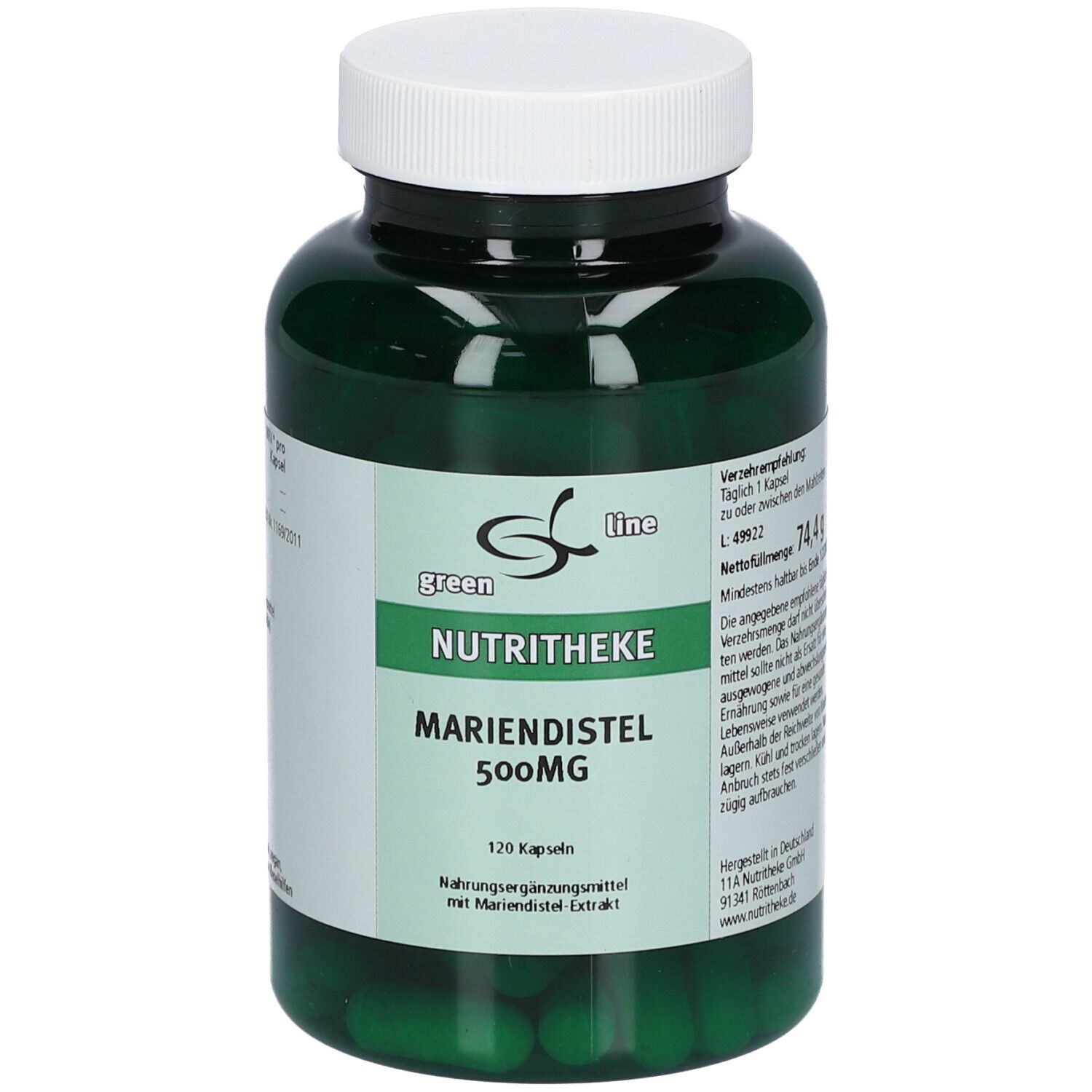 green line NUTRITHEKE MARIENDISTEL