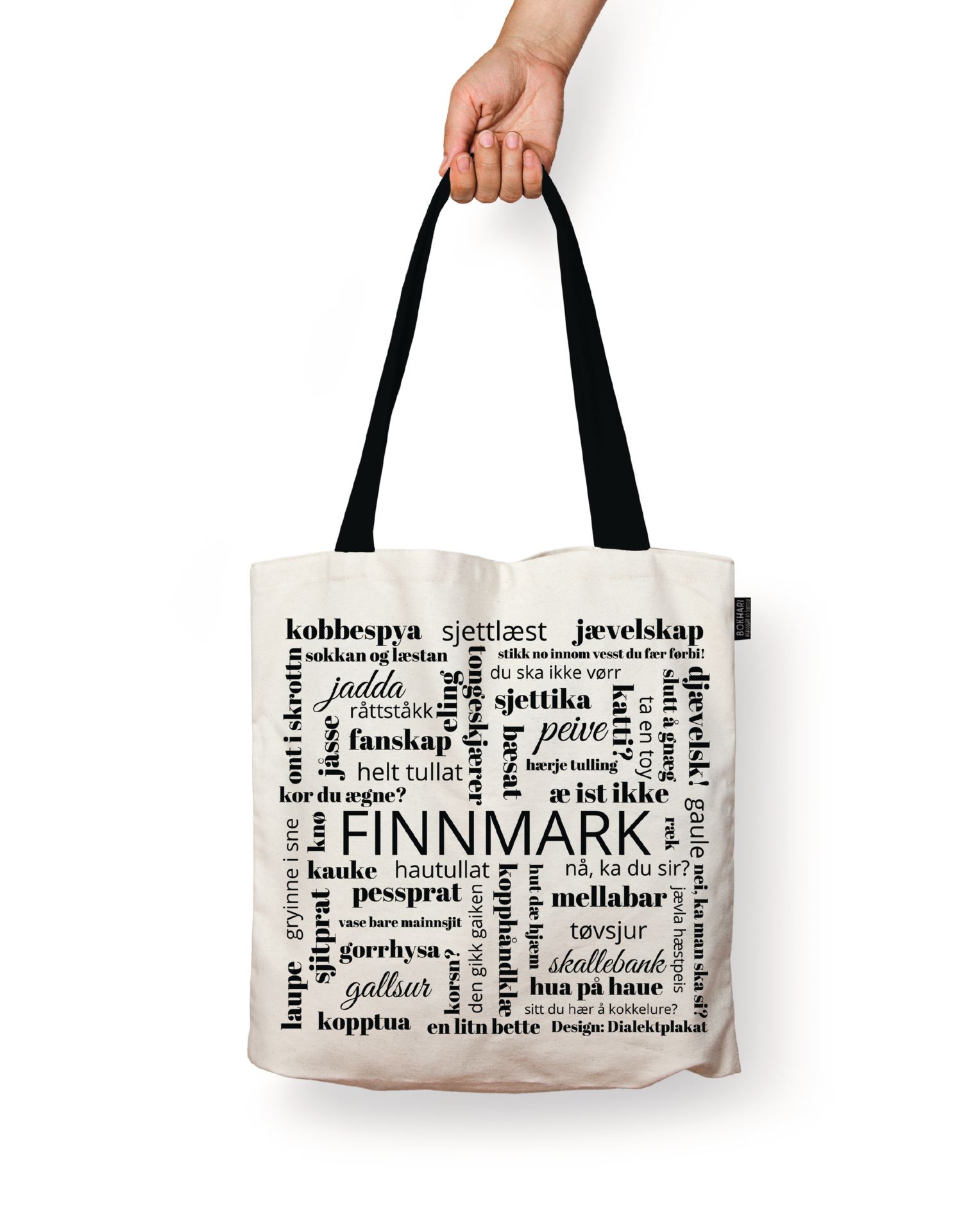 Handlenett natur - 38x40 cm