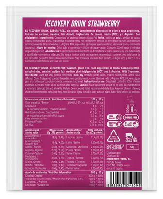 Boisson de récupération 226ERS Recovery Drink Fraise - 50g