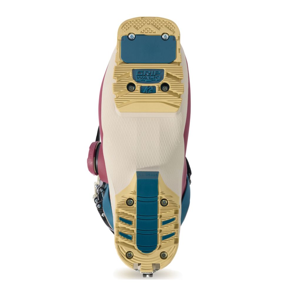 K2 MINDBENDER 95 BOA - Chaussures ski Femme burgundy/white/blue