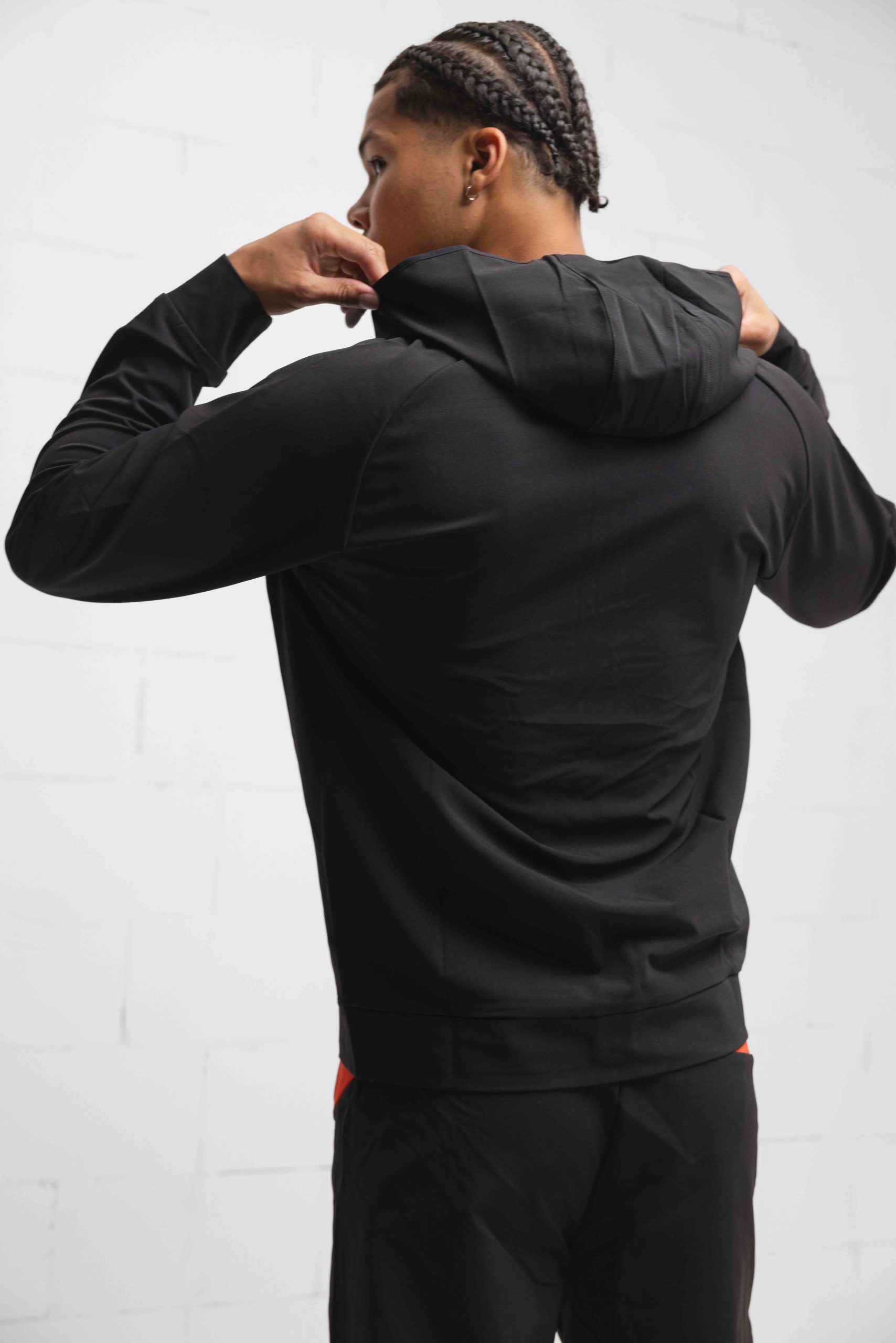 Marokko Tech Woven Trainingspak Senior Zwart