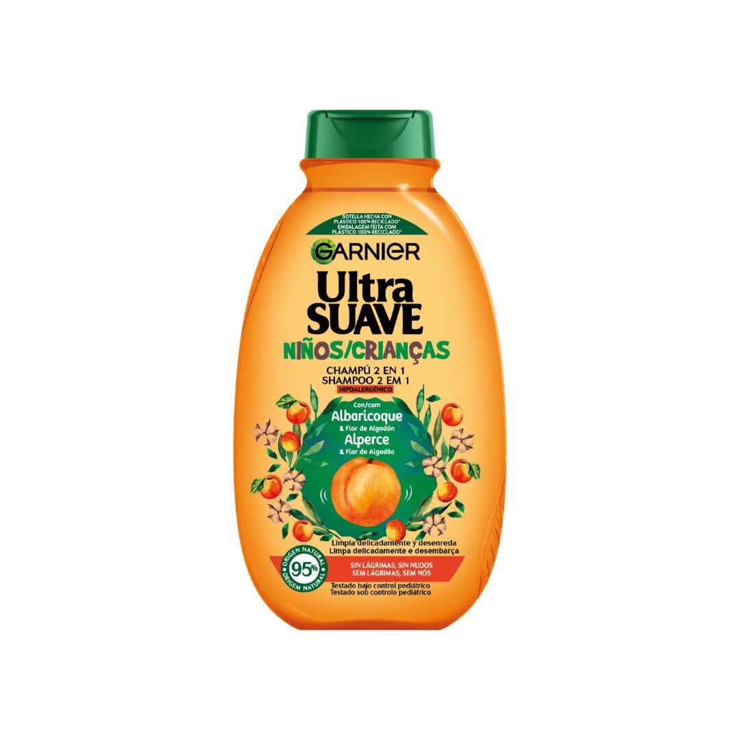 GARNIER  Ultra Suave - Champô 2 em 1 Crianças - 400ml