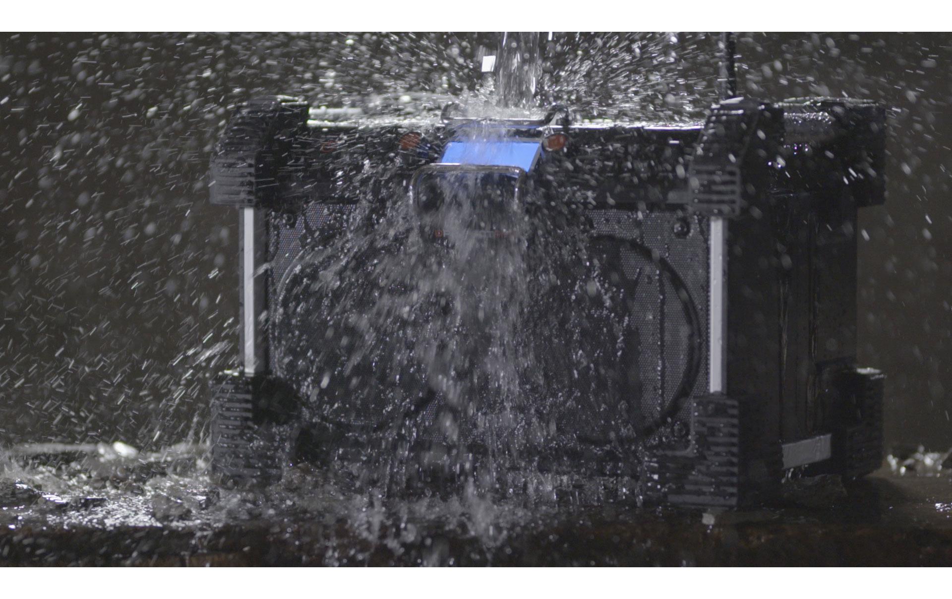 DAB+ Radio ROCKHART Schwarz<br>Grosses, lautes Baustellenradio