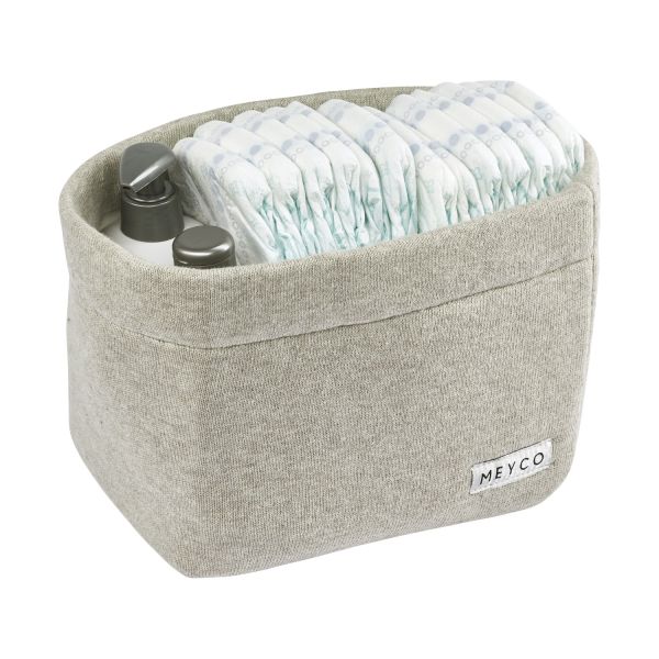 Meyco Knit Basic Commodemandje Medium Sand Melange