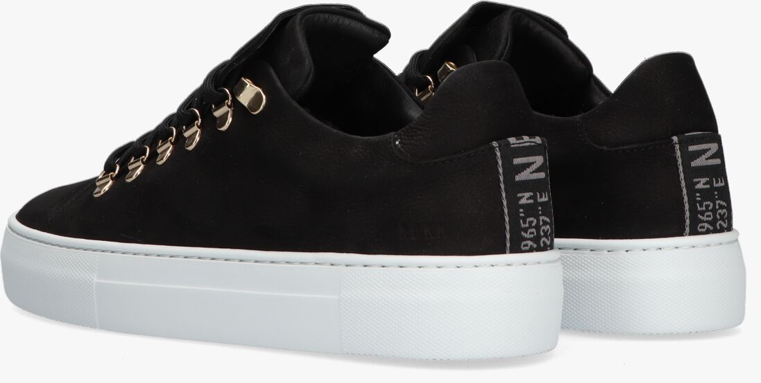 zwarte nubikk lage sneakers jagger classic ii