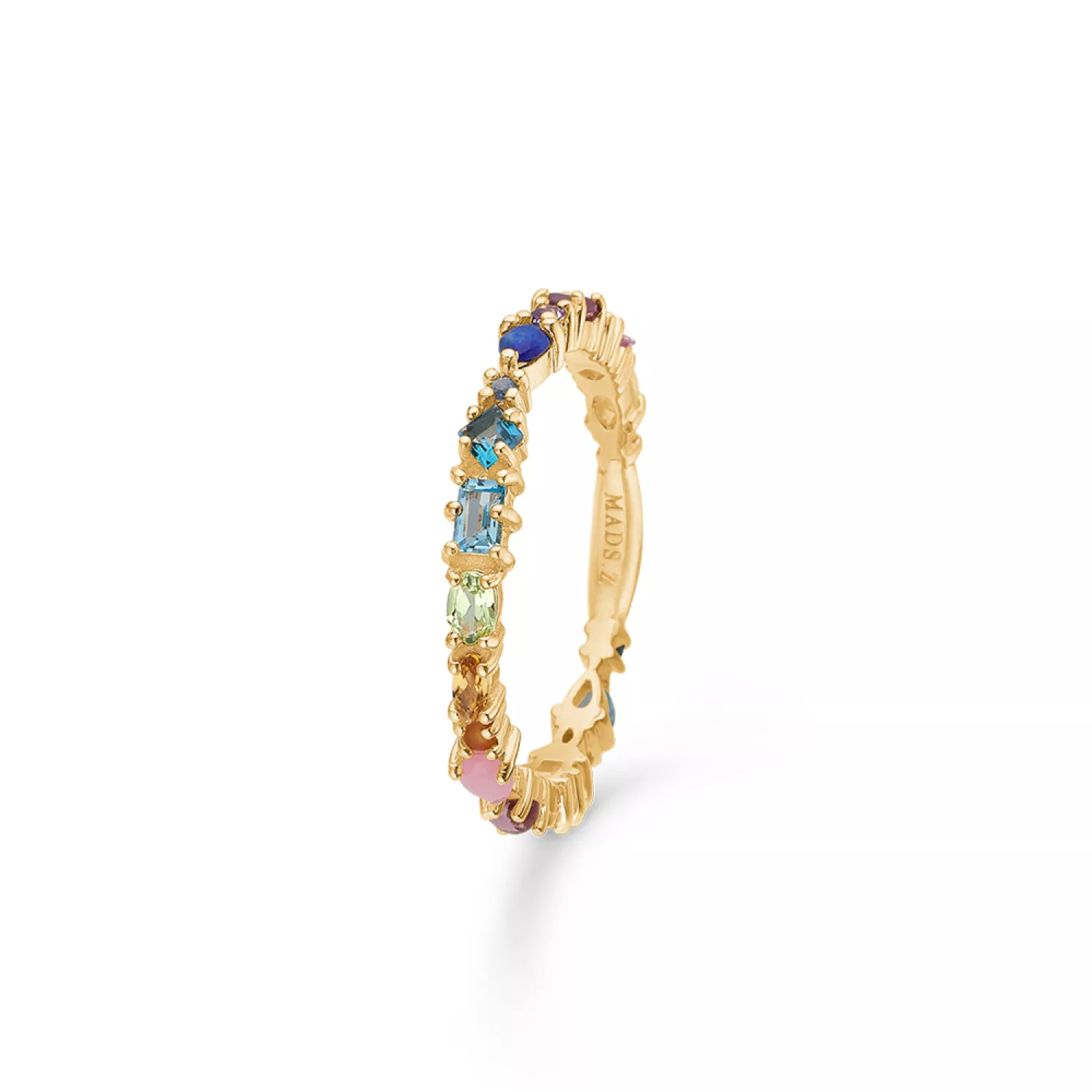 Mads Z Circus Precious Stone Ring 14 kt. Guld 1544069