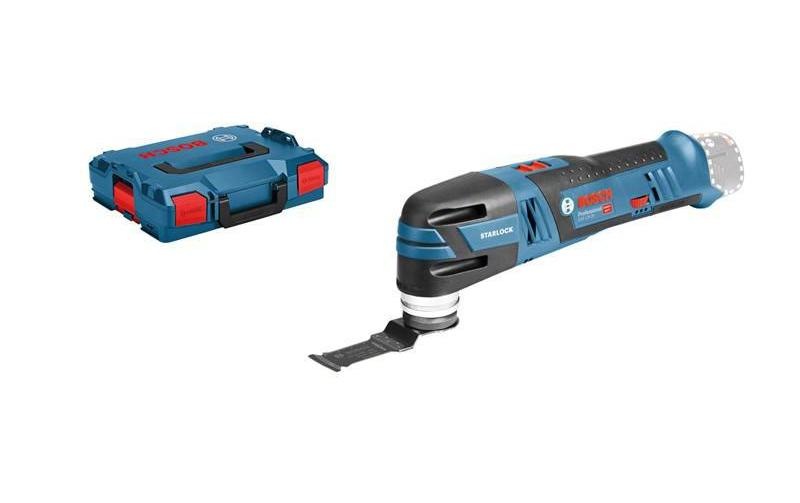Bosch Professional Elektro-Multifunktionswerkzeug »GOP 12V28« Set,  Funktionen: Fräsen; Sägen; Schaben; Schleifen; Trennen